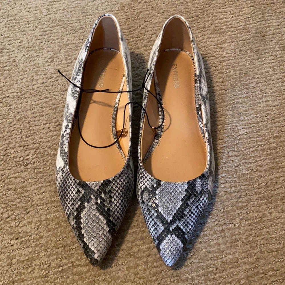 Snakeskin Flats
